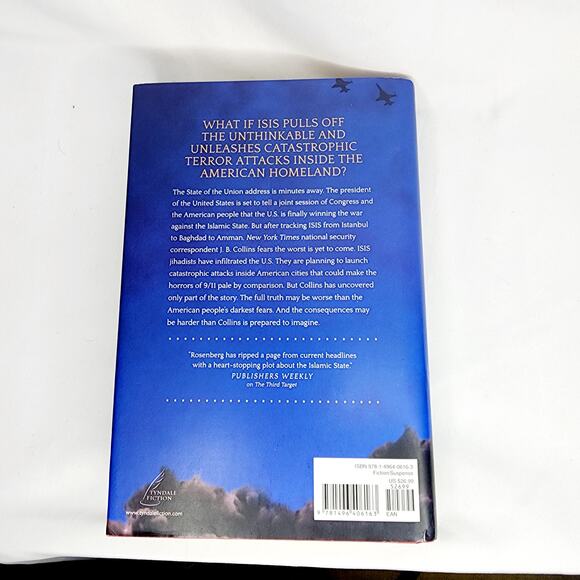 Joel C. Rosenberg Trilogy Set The Third Target  First Hostage + Without Warning - Picture 13 of 15